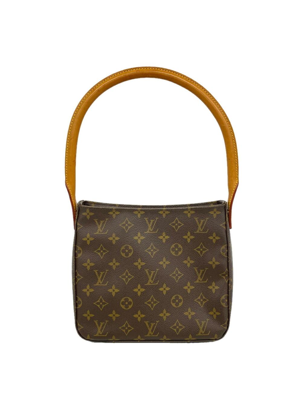 Louis Vuitton Looping Handbag Canvas Mm #341910L91B
